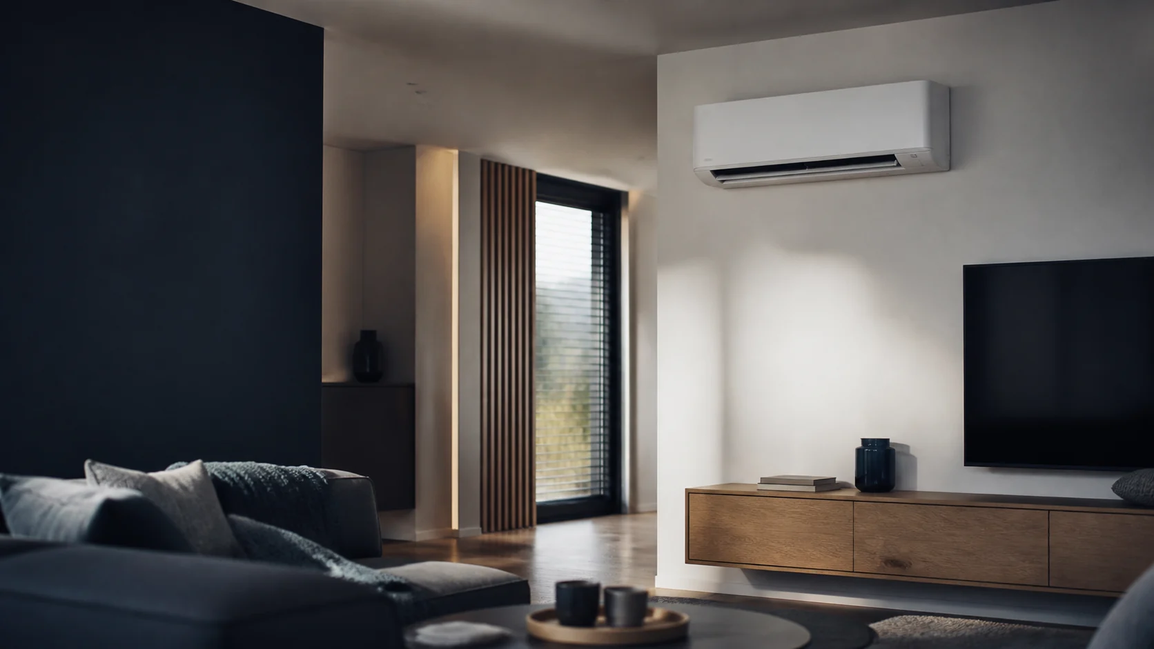 Klimatisiertes Wohnhaus als Teil einer modernen Energielösung