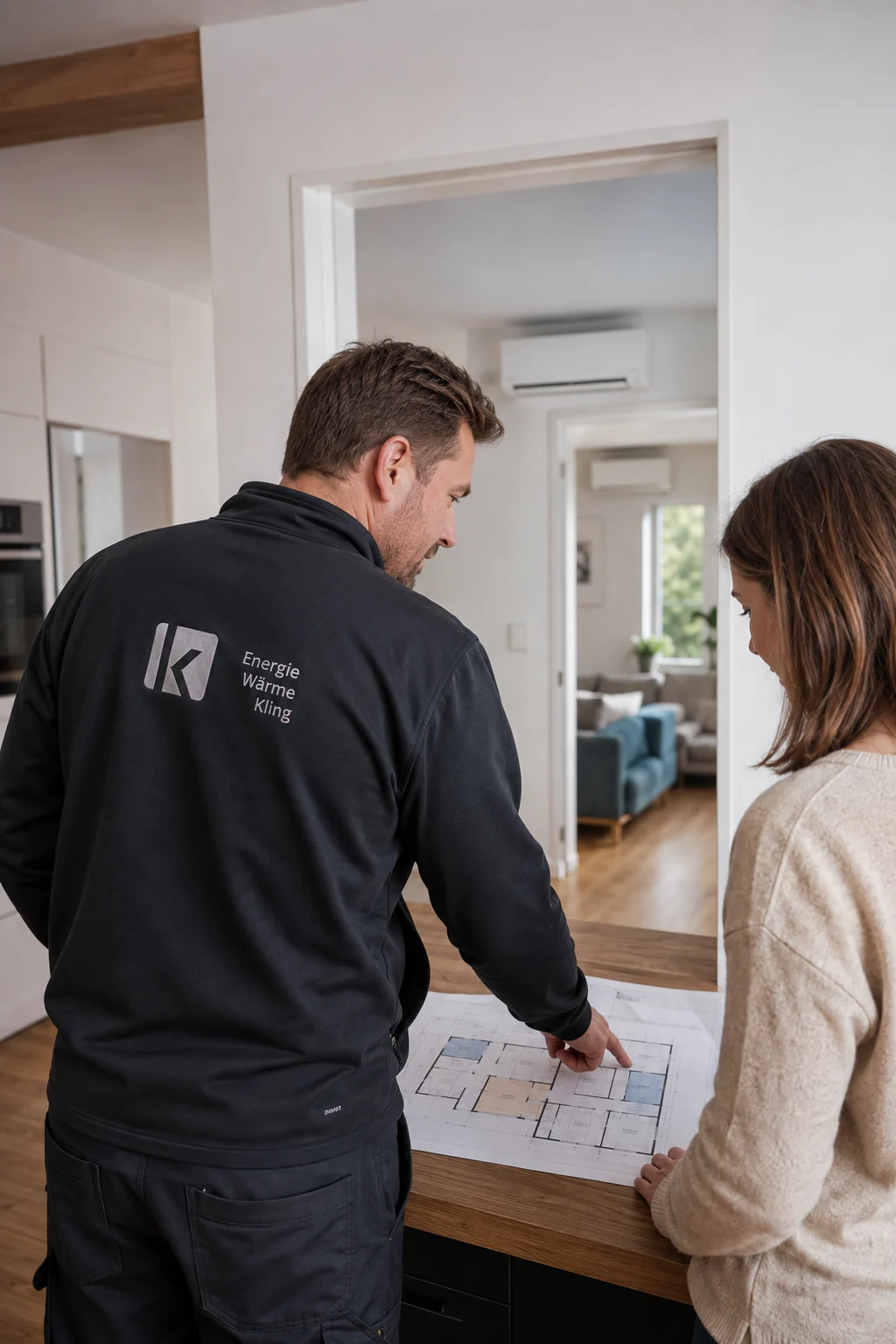 Energie Wärme Kling berät zur Multi-Split-Klimaanlage für mehrere Räume
