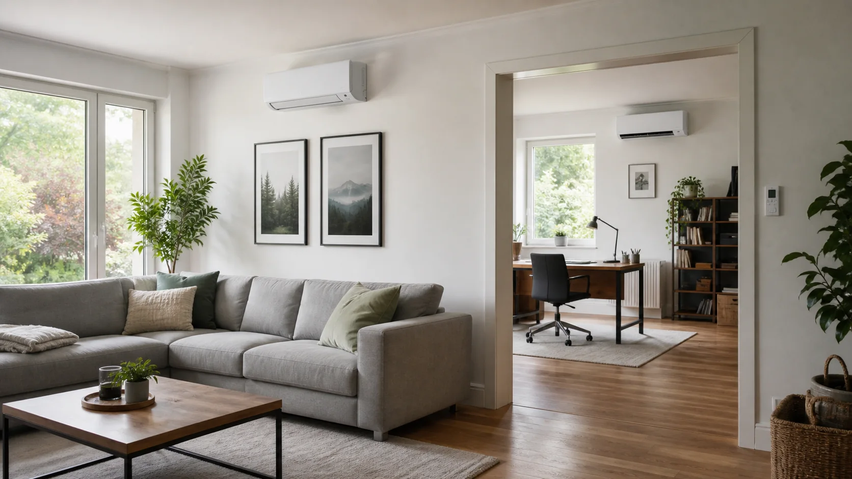 Multi-Split-Klimaanlage für Wohnraum und Büro