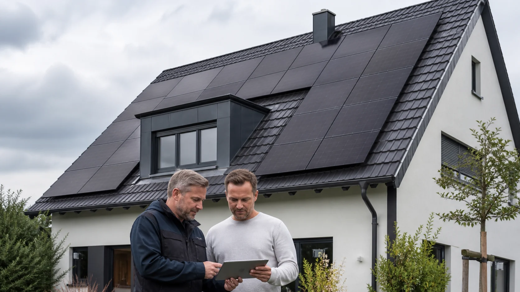 Photovoltaikanlage auf einem Wohnhaus – Planung einer passenden Solarlösung